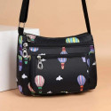  Korean sports travel shoulder bag(black) Code : 158