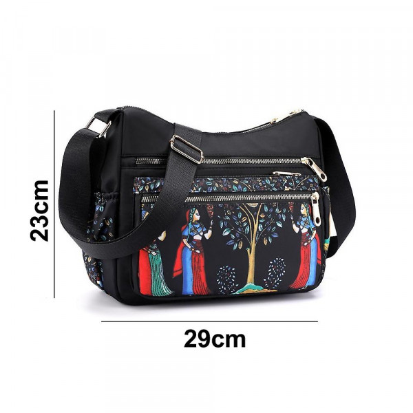 Korean Crossbody Bag  (black pori