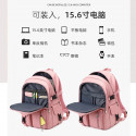  Academy tendy Style School Bag Book Bag Lightweight College Student Backpack(pink) Code : 242