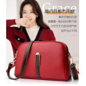  Mini Elegant Ladies cossbody bag (Meroon)