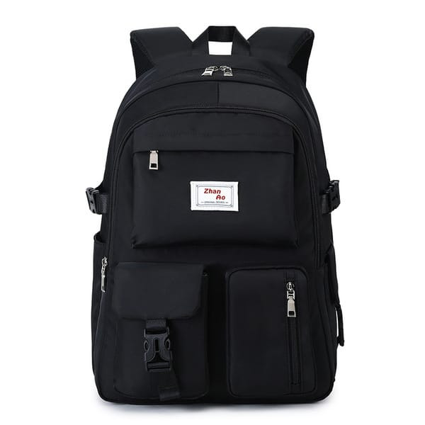 Academy  tendy Style School Bag Book Bag Lightweight College Student Backpack(black) Code : 242