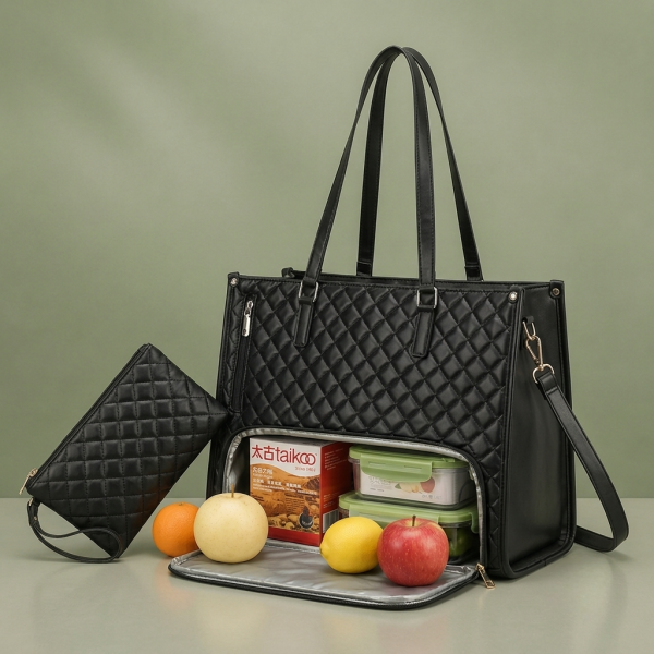  Spot New Lunch Bag (Black)