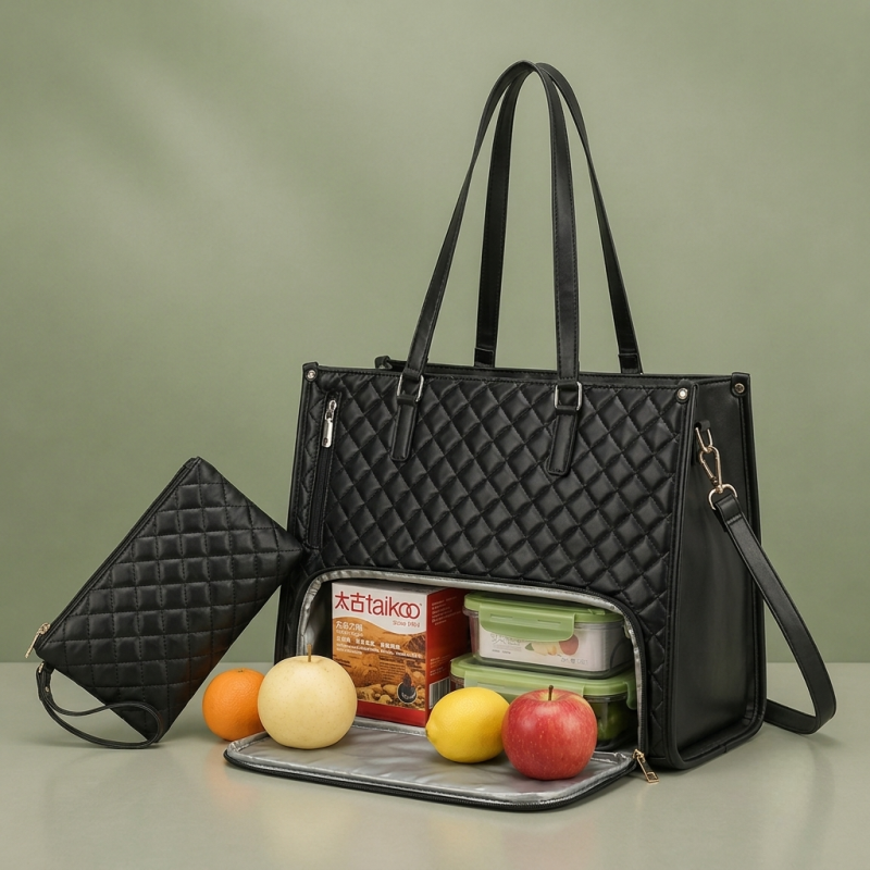  Spot New Lunch Bag (Black)