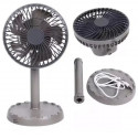 JY, Super JY-2218 12.5” Rechargeable Fan (Grey)