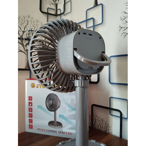 JY, Super JY-2218 12.5” Rechargeable Fan (Grey)