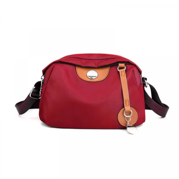 Gelory Casual Travel Waterproof Messenger Bag Trendy {Meroon}