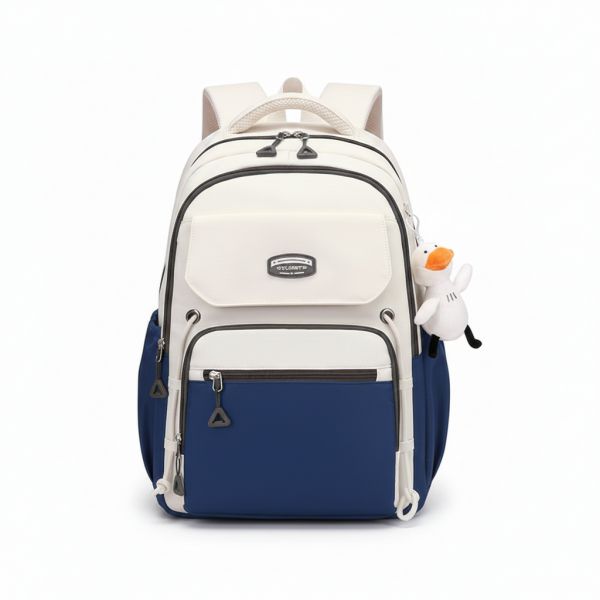  Middle School, High School, and College Students' Schoolbags Stain-Resistant Backpacks ( Blue)