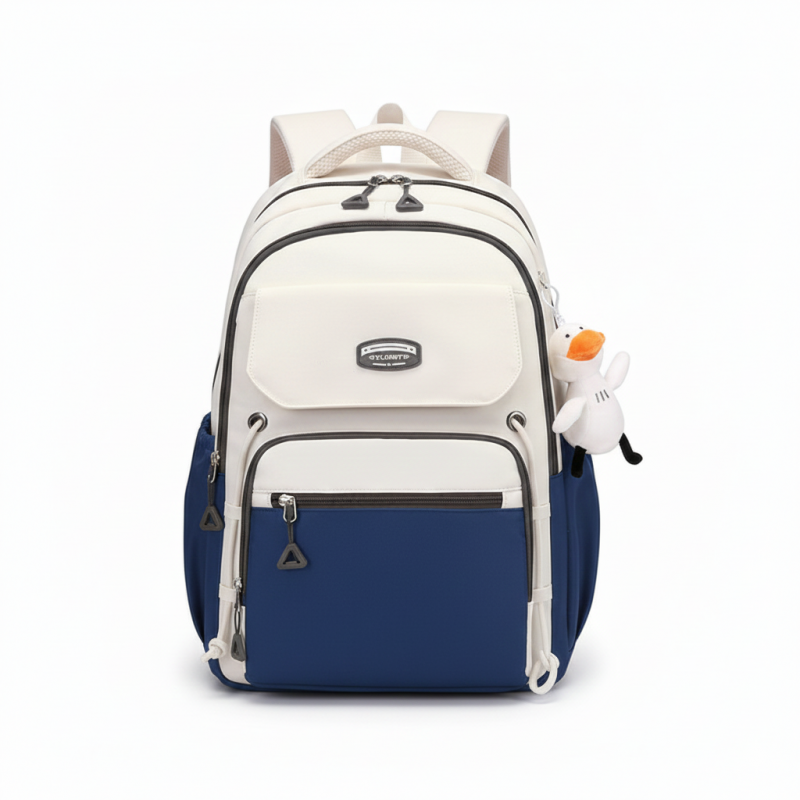  Middle School, High School, and College Students' Schoolbags Stain-Resistant Backpacks ( Blue)
