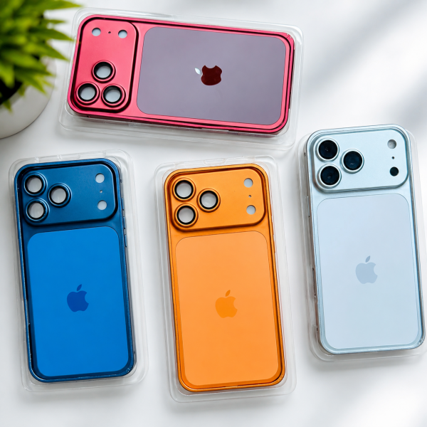 2nd Gen 17 pro 17 pro max করে ফেলুন old মডেল iPhone  .bumper+ Metal gorilla glass back shell সকল iPhone করে ফেলুন update ⬆️ 17pro max and 17pro 