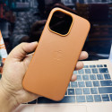 ORIGINAL LEATHER MAGSAFE ANIMATION PREMIUM CASE অরিজিনাল লেদার মোবাইলের কভার|