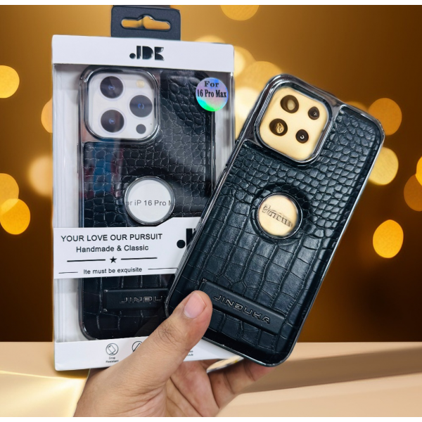 Premium Crocodile skin jinduka Case.      আইফোন কভার মোবাইল না|           Anti-Fall Droop resistant ,Scratch resistant , Smooth Texture precise cutouts and Electroplated Bezel Case.