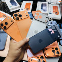 Only স্টিকার সাইট frame  থাকবে না	iphone back shell 17 convert with 13-17pro max case