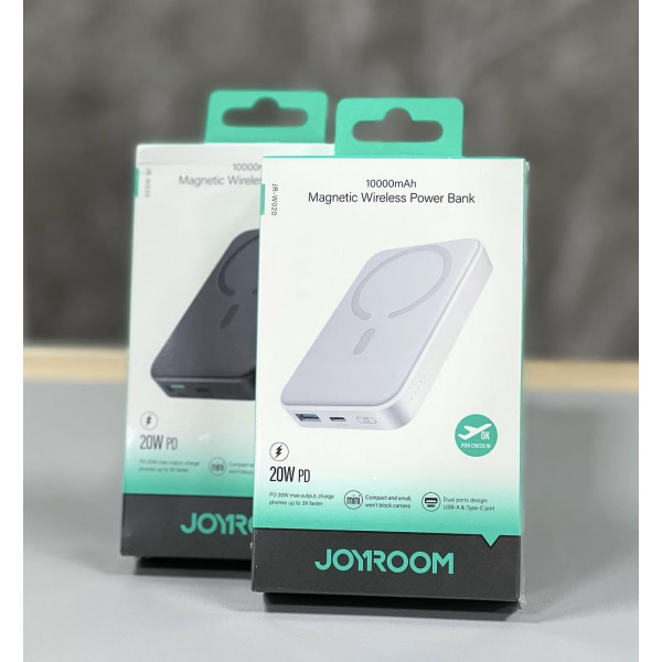 Original 10000mAh magnetic wireless Battery Pack joyroom .Ultra Slim 20W.   ডিসকাউন্ট থাকবে আগামী ৩দিন বাংলাদেশ চ্যালেঞ্জ প্রাইজে।