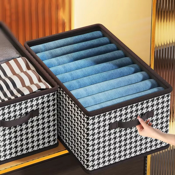 ( ২ পিচ ) New Printed Cloth Storage Box