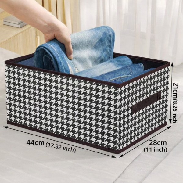 ( ২০ পিচ ) New Printed Cloth Storage Box ( ফ্রি ডেলিভারি )