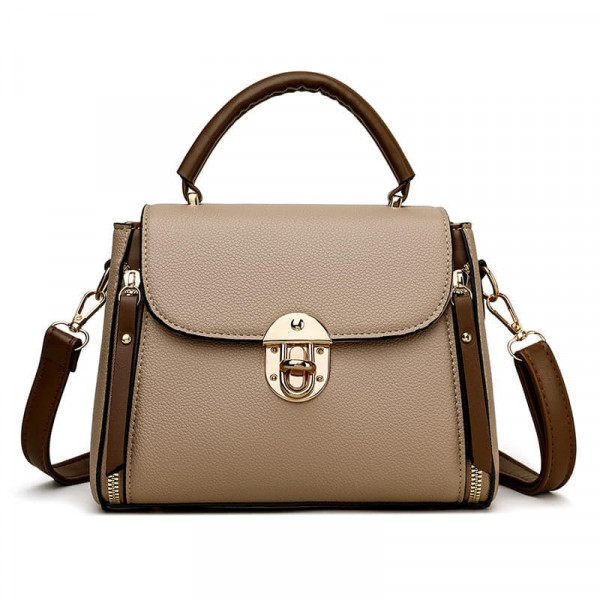 High Quality Kangaroo 2 Handbag-( Cream-1)