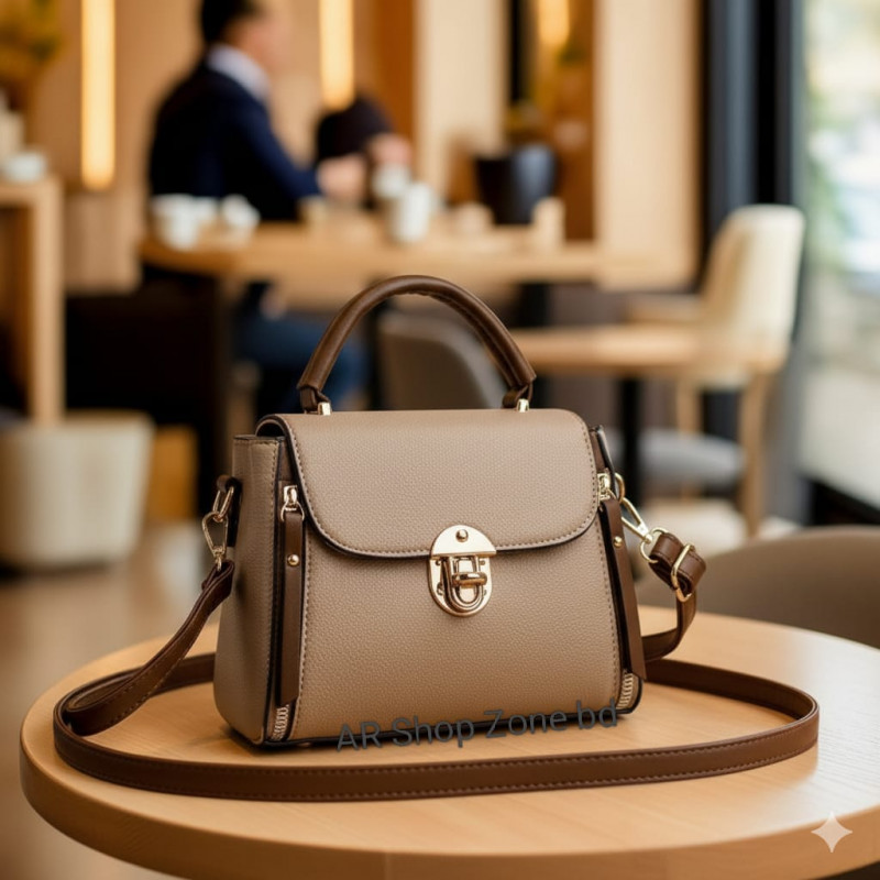 High Quality Kangaroo 2 Handbag-( Cream-1)