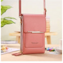 Mobile & Money Purse Bag ( Pink )