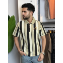 Black Contrast Polo T-Shirt 