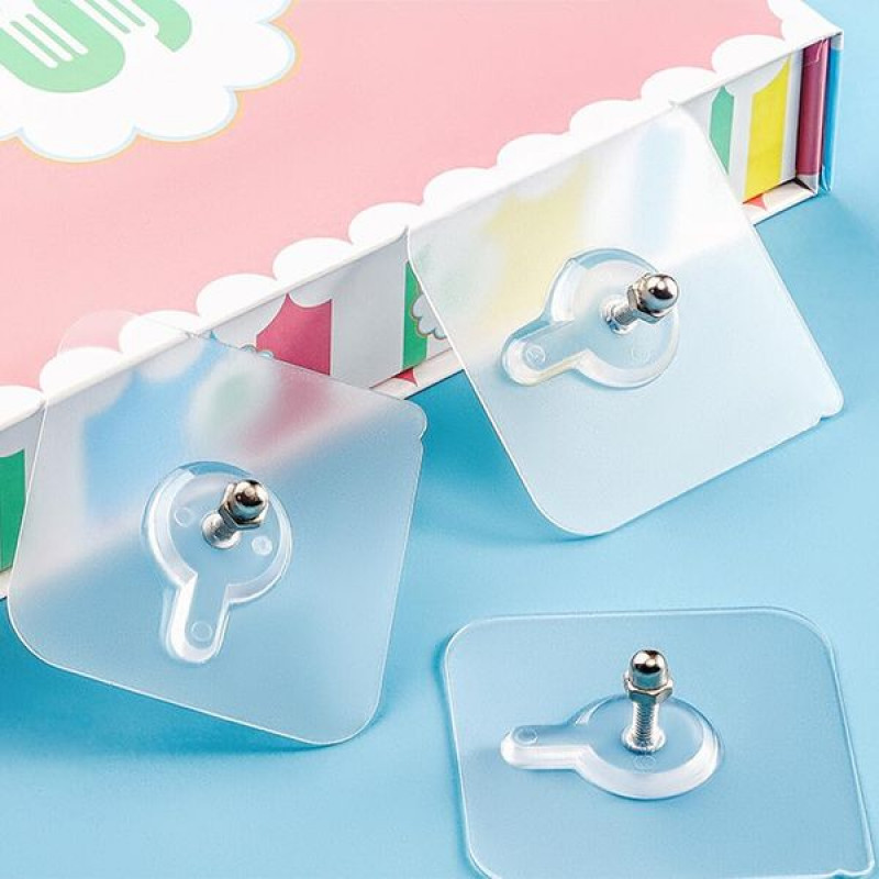 Adhesive Nut hook (10 pcs)