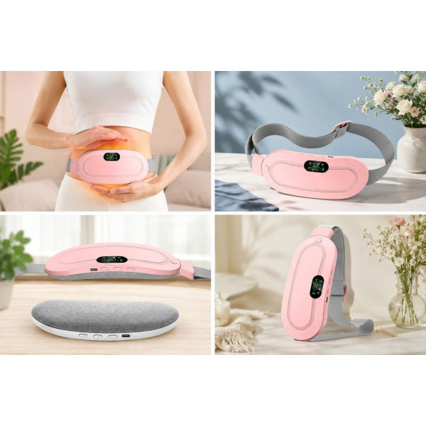 Period Pain Relief Waist Belt Heating Pad Device