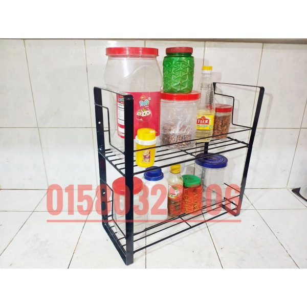 Premium Quality 2Layer Spice Jar rack