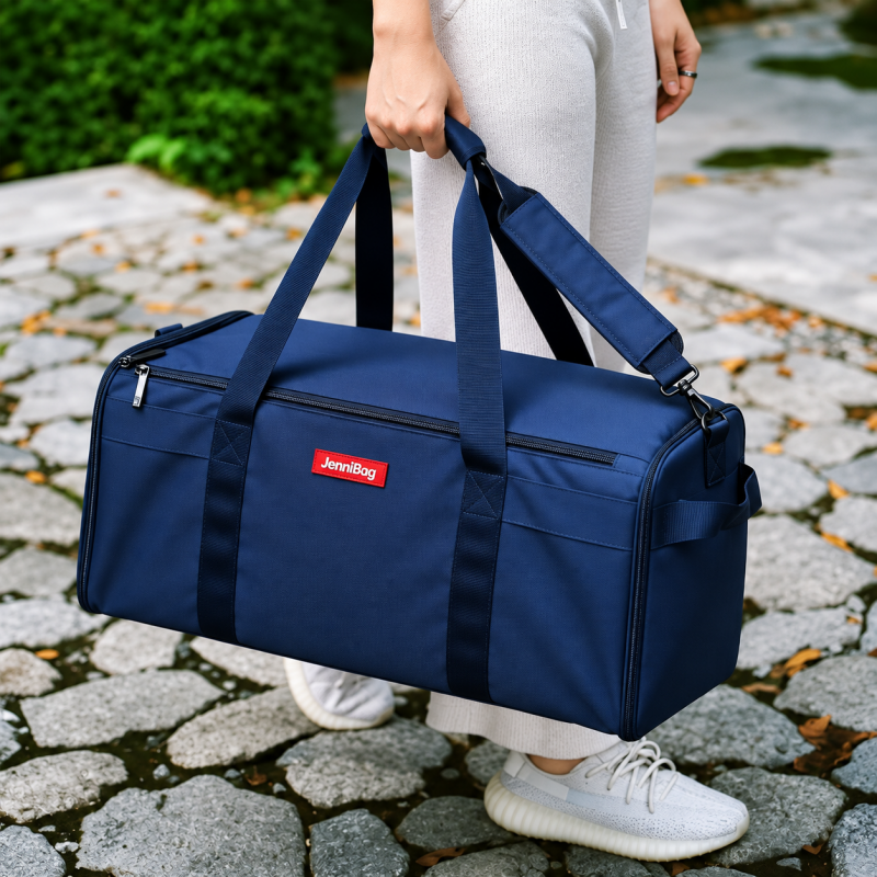 (Navy blue Colour)All In One Multi Capacity Folding Travel bag