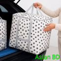 ১ পিস Premium Quality King Size Printed Storage & Travel Bag