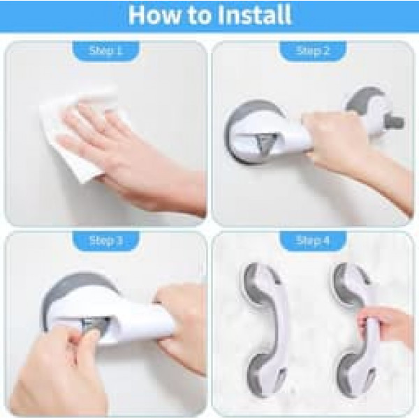 (2 Pcs) Bathroom Safety Handle