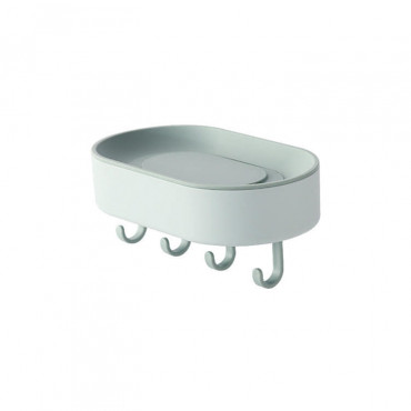 soap holder with hook ( Light Blue )