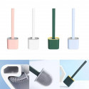 Flexible selicon toilet brush