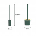 Flexible selicon toilet brush