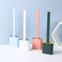 Flexible selicon toilet brush