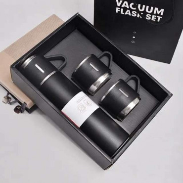 Vaccume Flask Set ( Black )