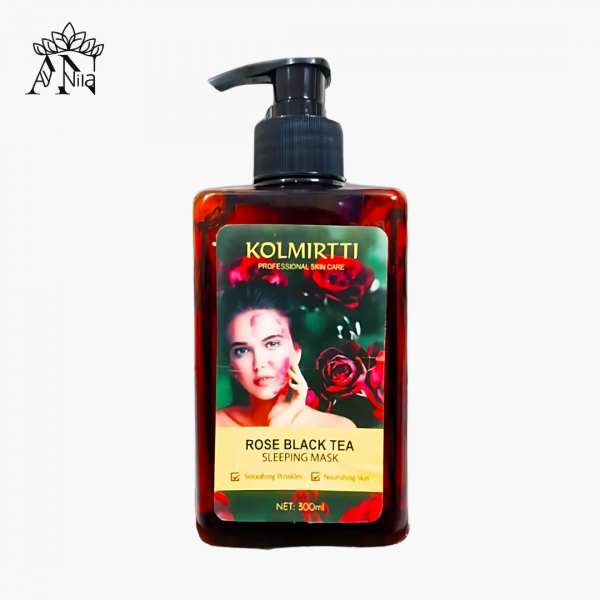 Kolmirtti Black Tea Sleeping Mask