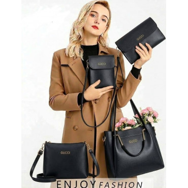 4 PCS Leather LADIES...