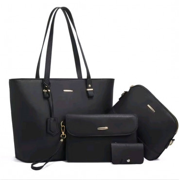 4 Pcs Combo Set (Bla...