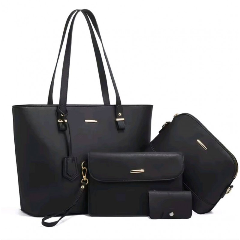 4 Pcs Combo Set (Black)