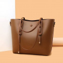 Large Capacity Luxury leadies Crossbody Handbags (Brown)