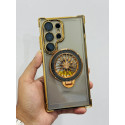 Bontez Rotating Gyro Magnetic Stand Case For Samsung Galaxy S25 Ultra S24 Ultra S23 Ultra S22
