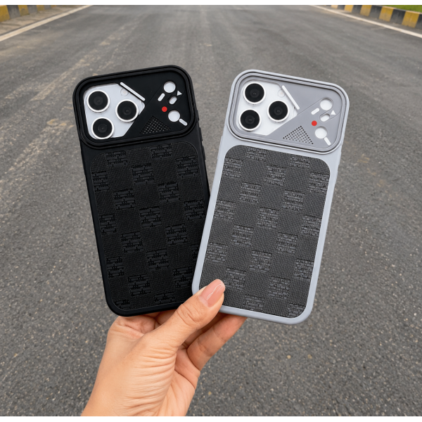 Ultra Slimfit  PU Leather Texture Gaming Case for iPhone