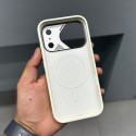 CMAQ Iron Edge Magsafe Magnetic Silicone Phone Case for iPhone