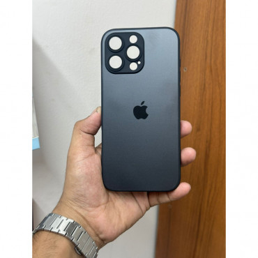 AG Frosted Glass Anti-Glare iPhone Case with Lens Protector 