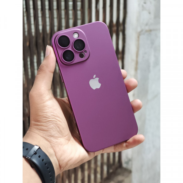 Premium Hard PC Mate Case for iPhone 11 to 16 Pro Max