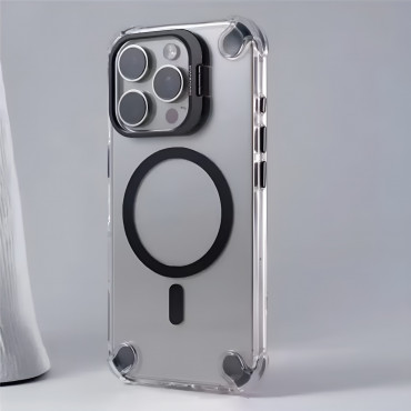 MagSafe Anti-Shock Transparent Case For iPhone 