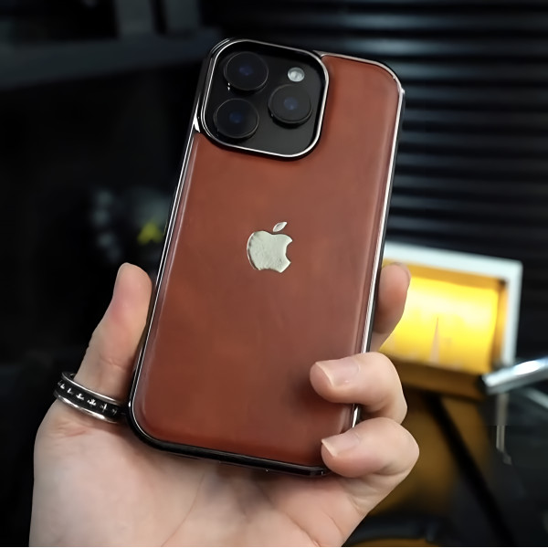 Luxury Vintage PU Leather Soft Protective Case for iPhone