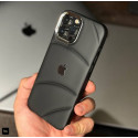 Ultrathin Frosted Soft Logo Phone Case for iPhone