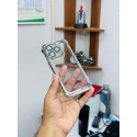 Luxury Electroplated Transparent Soft Phone Case for iPhone