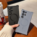 Soft Magnetic Phone Case for Samsung S25 S24 S23 Ultra