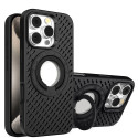 Heat Dissipation Hole Ring Holder Stand Case for iPhone
